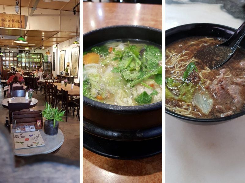 noodle shops in petaling street chinatown kuala lumpur