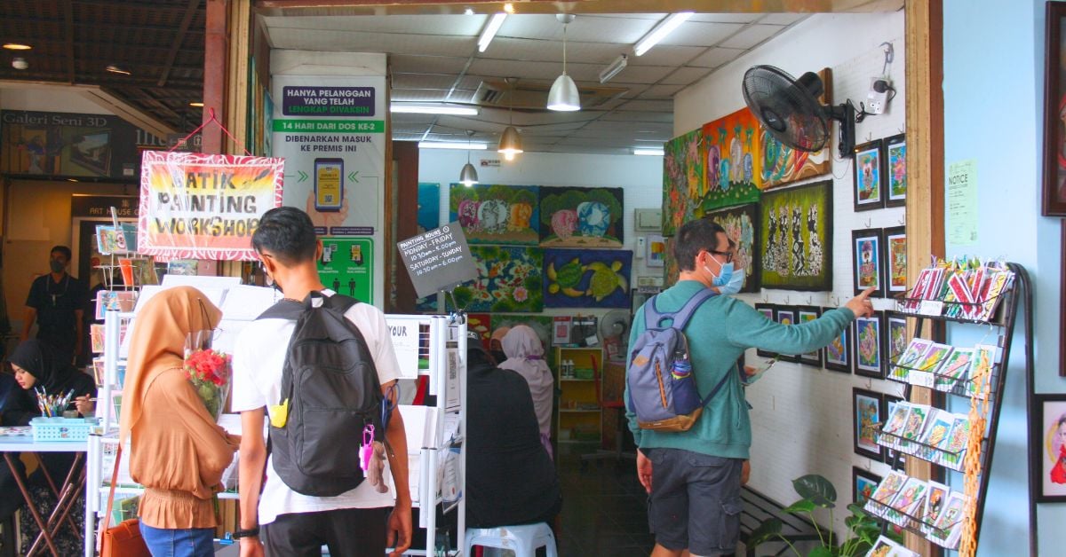 Art Gallery at Central Market in Kuala Lumpur