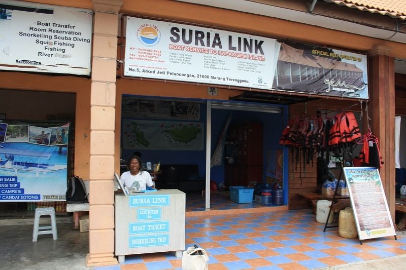 marang jetty shops and tour operators