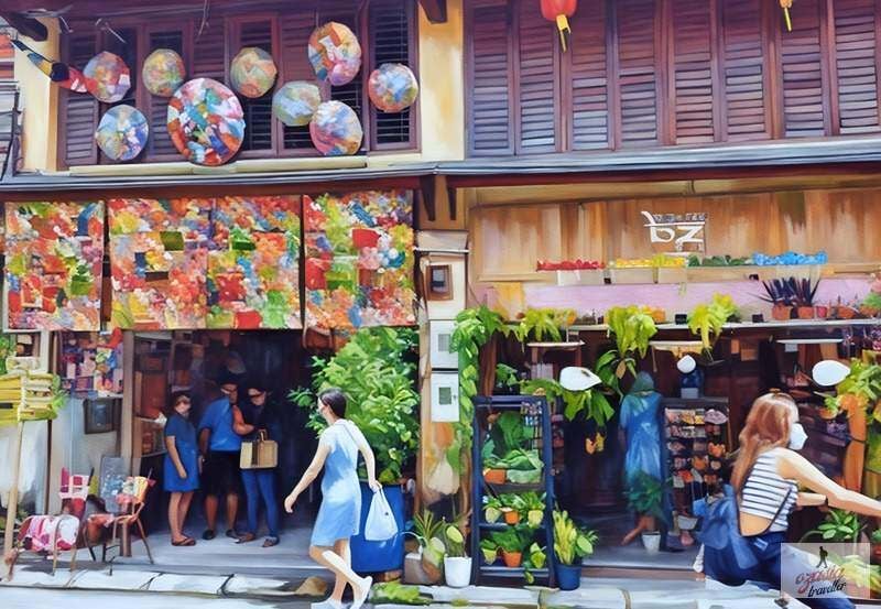 streets in penang - aremenian street