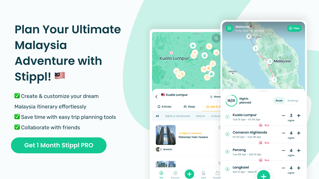 Stippl Itinerary Planner