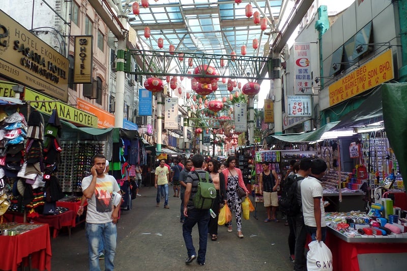 petaling street in Kuala Lumpur