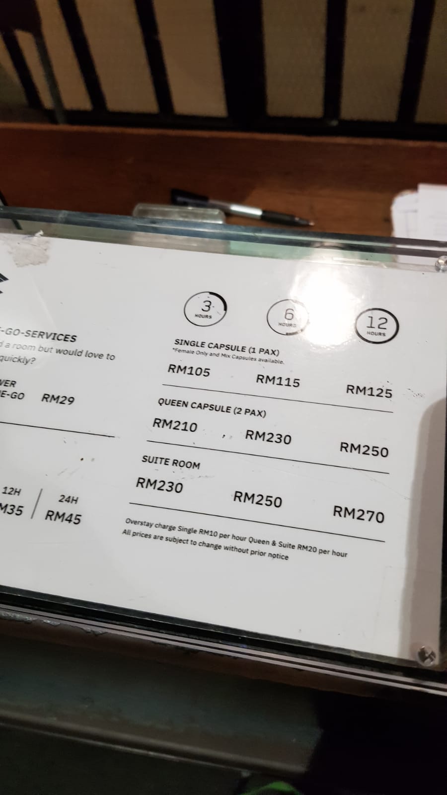 capsule transit hotel in klia2 