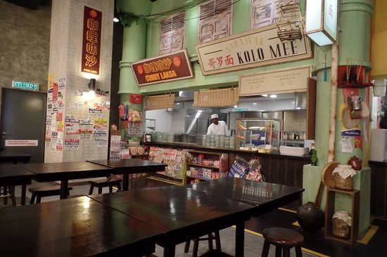 Food court at Awana Resorts World Genting