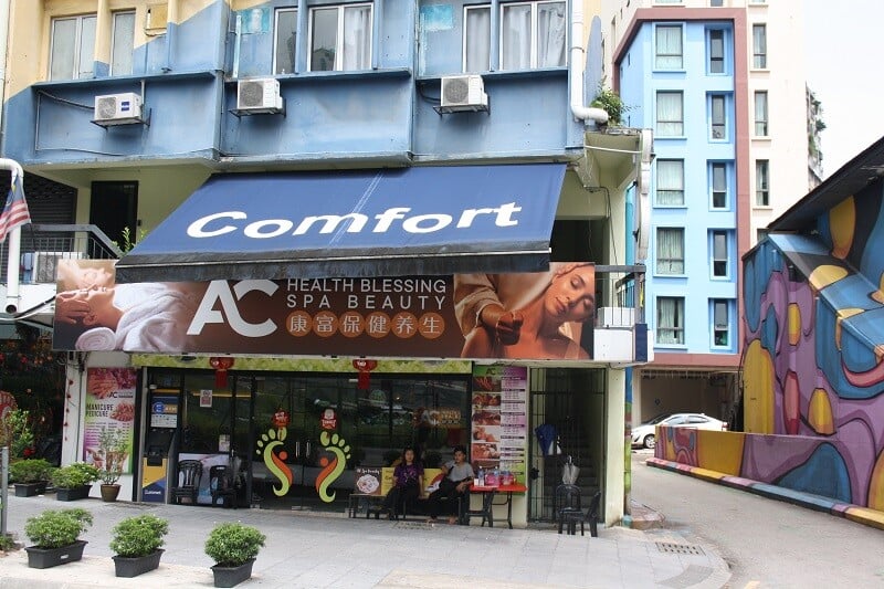 massage parlours in bukit bintang