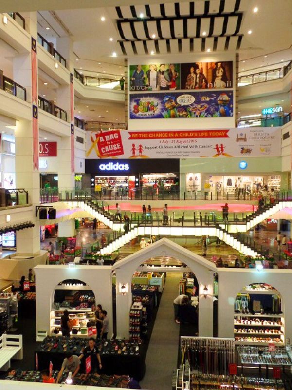 Berjaya times square shopping mall